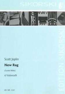 JOPLIN, SCOTT - NEW RAG FÜR 4 VIOLONCELLI (GUNTER RIBKE)