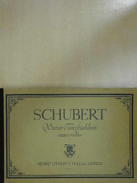 Franz Schubert - Wiener Tanzbüchlein [antikvár]