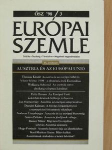 Andreas Unterberger - Európai Szemle 1998/3. Ősz [antikvár]