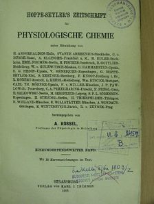 F. Knoop - Hoppe-Seyler's Zeitschrift für Physiologische Chemie 1918 [antikvár]