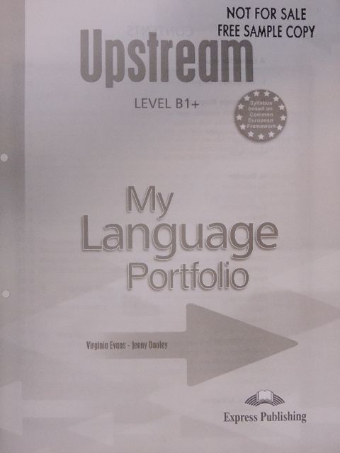 Jenny Dooley - Upstream - My Language Portfolio - Level B1+ [antikvár]