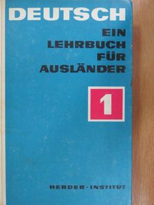 Dr. Alexander Porz - Deutsch - Ein Lehrbuch für Ausländer 1. [antikvár]