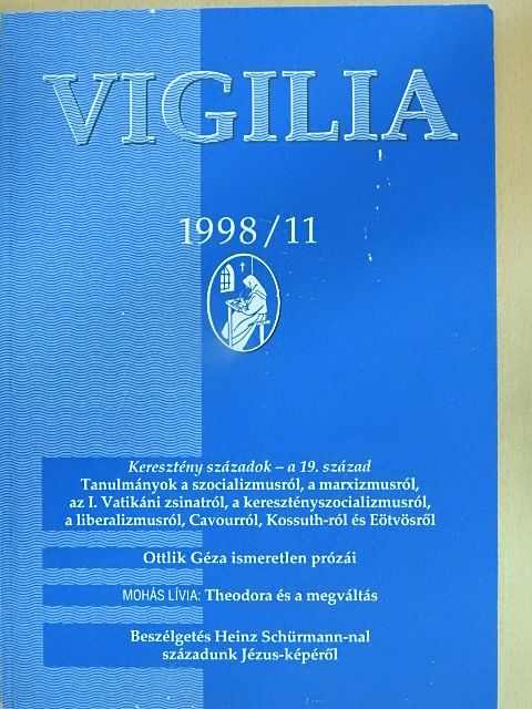 Adriányi Gábor - Vigilia 1998. november [antikvár]