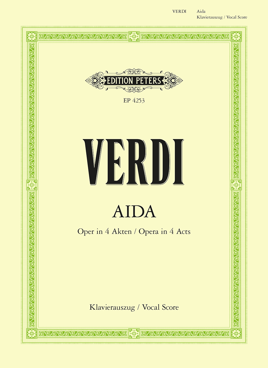 Verdi - AIDA. KLAVIERAUSZUG (KURT SOLDAN