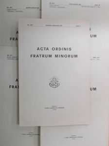 Acta Ordinis Fratrum Minorum Ianuarii-Decembris 1976 [antikvár]