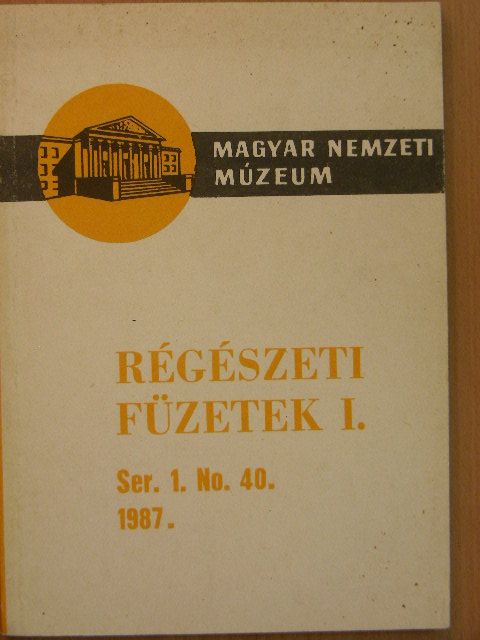 Régészeti füzetek I. 1986/40. [antikvár]