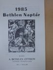 Csordás Gábor - Bethlen Naptár 1985 [antikvár]