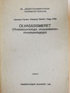 Gereben Ferenc - Olvasásismeret [antikvár]