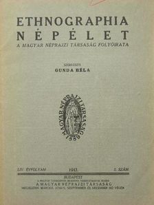 Bálint Béla - Ethnographia - Népélet 1943/2. [antikvár]