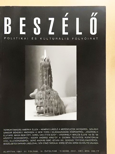 Dékei Kriszta - Beszélő 2001. október [antikvár]