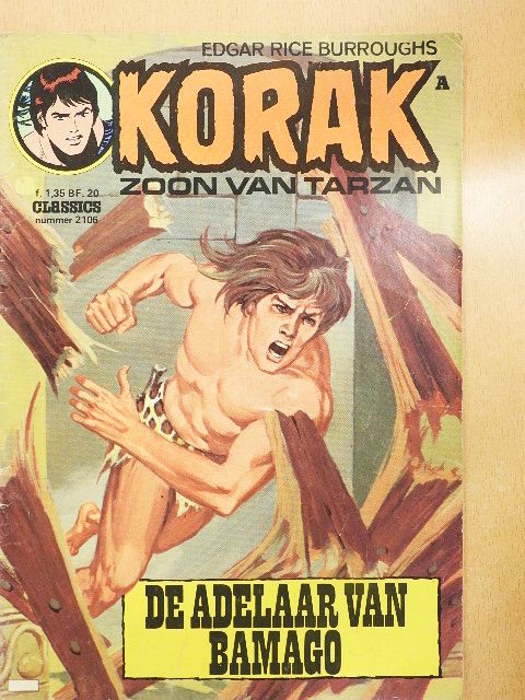 Edgar Rice Burroughs - Korak zoon van Tarzan: De adelaar van Bamago [antikvár]
