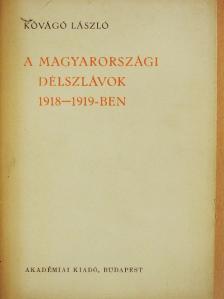 Kővágó László - A magyarországi délszlávok 1918-1919-ben [antikvár]