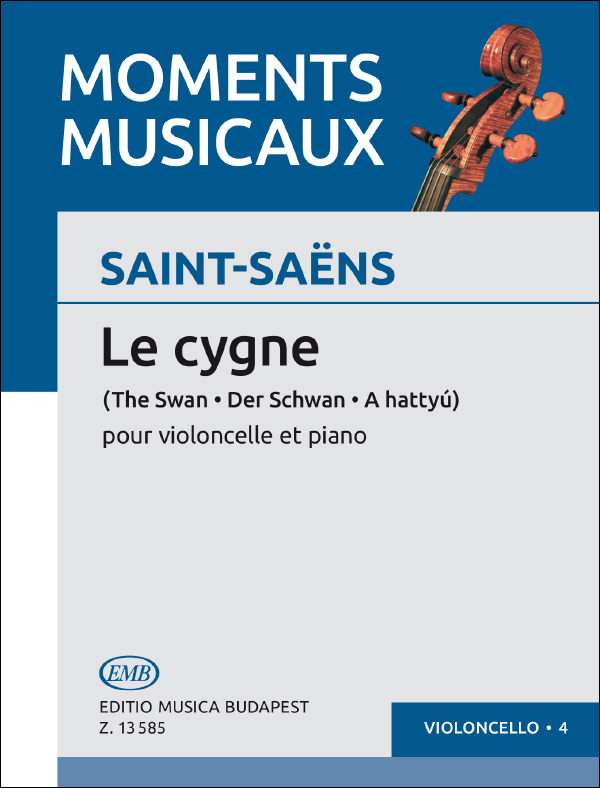 SAINT -SAENS - LE CYGNE (A HATTYÚ) GORDONKÁRA ÉS ZONGORÁRA (PEJTSIK ÁRPÁD)