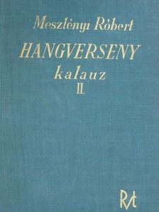 Dr. Meszlényi Róbert - Hangverseny kalauz II. [antikvár]