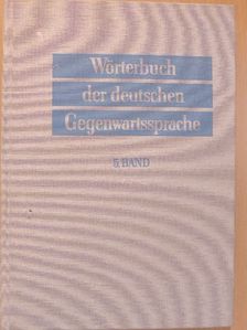 G. Ginschel - Wörterbuch der deutschen Gegenwartssprache 5. [antikvár]