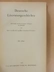 Deutsche Literaturgeschichte in einem band [antikvár]