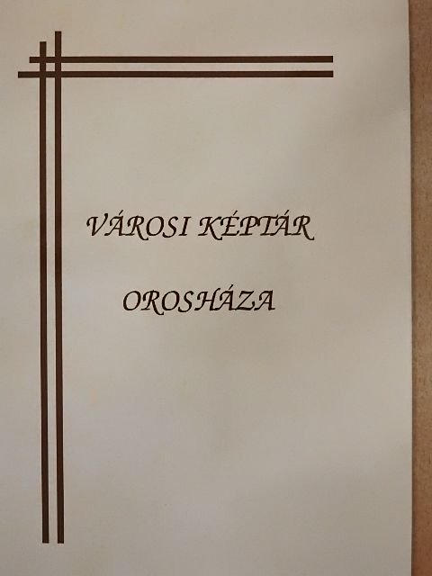 Városi képtár - Orosháza [antikvár]