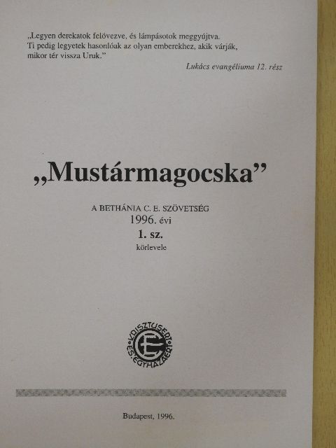Ablonczy Dániel - "Mustármagocska" [antikvár]