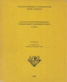 Stegena Lajos - Az Eötvös Loránd Tudományegyetem Térképtudományi Tanszékének évkönyve 8. [antikvár]