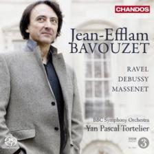 RAVEL, DEBUSSY, MASSENET - WORKS FOR PIANO AND ORCHESTRA CD JEAN-EFFLAM BAVOUZET
