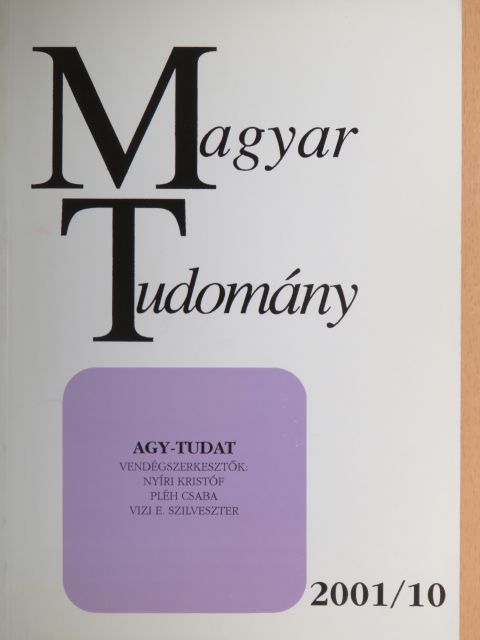 Ádám György - Magyar Tudomány 2001. október [antikvár]
