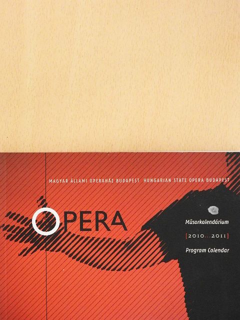 Opera Műsorkalendárium 2010-2011 [antikvár]