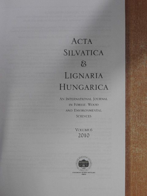 Keserű Zsolt - Acta Silvatica & Lignaria Hungarica 2010 [antikvár]