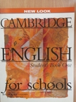 Andrew Littlejohn - Cambridge English for Schools - Student's Book One [antikvár]