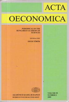 Török Ádám - Acta Oeconomica 1/ 2005 [antikvár]