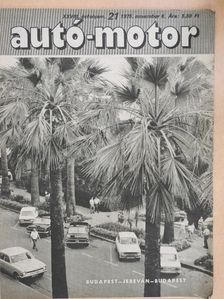 Almássy Tibor - Autó-Motor 1975. november 6. [antikvár]
