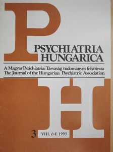 Dr. Bagdy Emőke - Psychiatria Hungarica 1993/3 [antikvár]