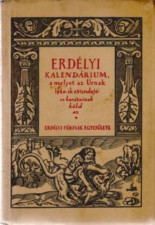Erdélyi kalendárium (1940) [antikvár]