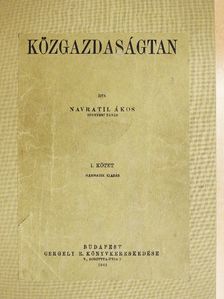 Navratil Ákos - Közgazdaságtan I. [antikvár]