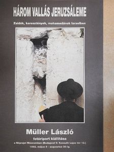 Három vallás Jeruzsáleme [antikvár]