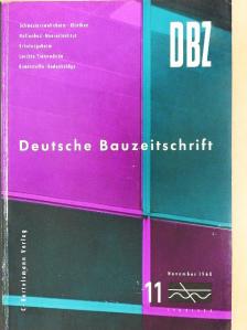 Siegfried Nagel - dbz - Deutsche Bauzeitschrift 11/1960 [antikvár]