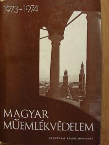 Barcza Géza - Magyar műemlékvédelem 1973-1974 [antikvár]