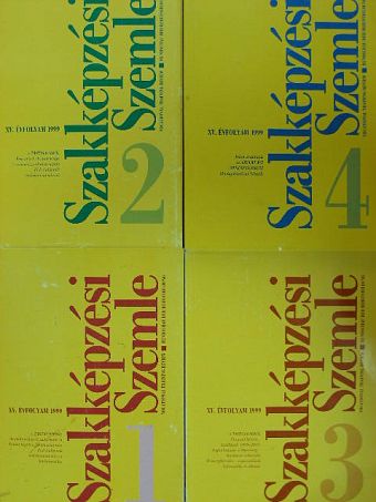 Adler Tibor - Szakképzési Szemle 1999/1-4. [antikvár]