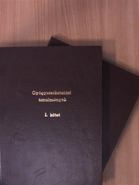 Dr. Huhn Magda - Gyógyszerkutatási tanulmányok I-II. [antikvár]
