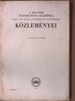 Berrár Jolán - A Magyar Tudományos Akadémia Nyelv- és Irodalomtudományi Osztályának közleményei XV. 3-4. szám [antikvár]