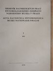 Albert Pintera - Acta Faunistica Entomologica Musei Nationalis Pragae 1956/1. [antikvár]