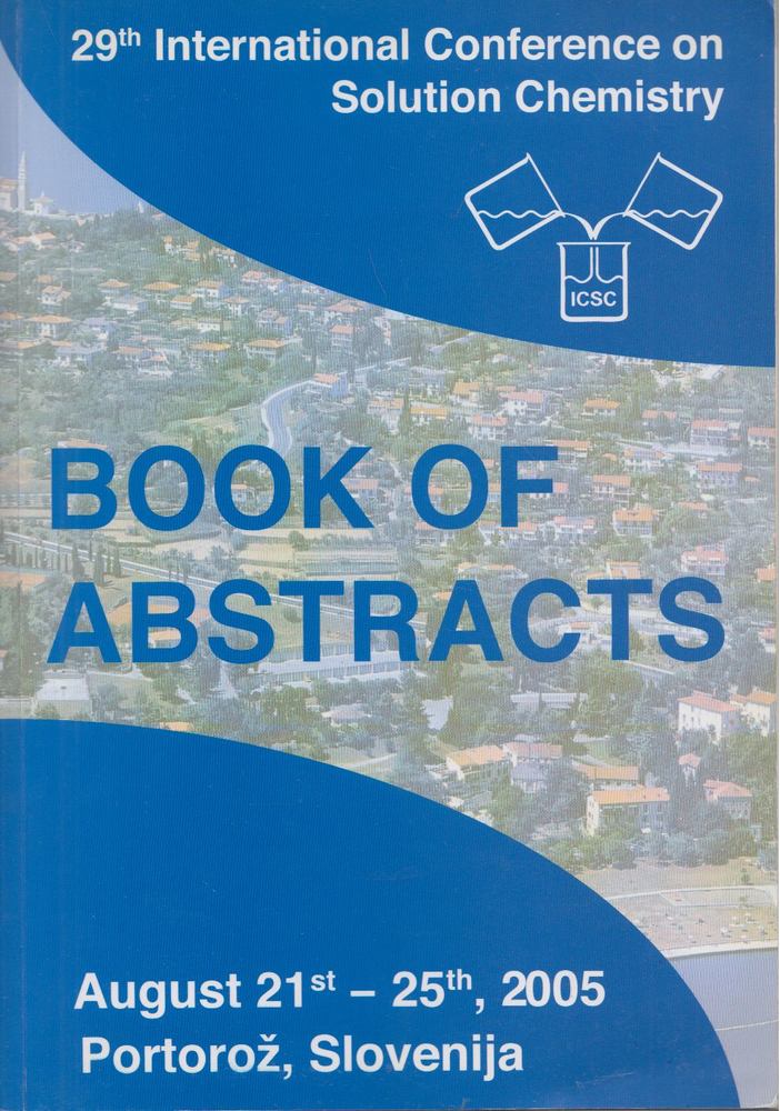 Vojko Vlachy, Marija Be¹ter Rogaè - Book of abstracts [antikvár]