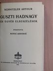 Schnitzler Arthur - Guszti hadnagy és egyéb elbeszélések [antikvár]