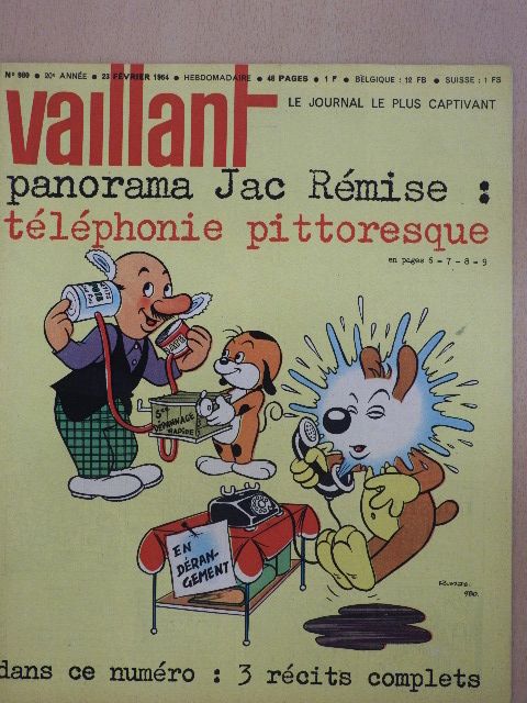 Hertel - PIF Vaillant 23. Février 1964 [antikvár]