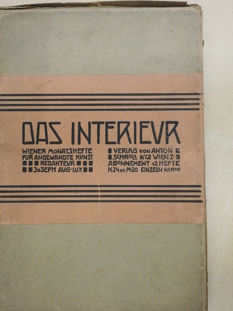Das Interieur Januar-Juni 1903. (fél évfolyam) [antikvár]