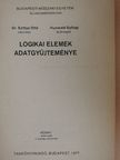 Dr. Szittya Ottó - Logikai elemek adatgyűjteménye [antikvár]