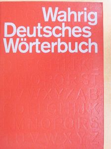 Gerhard Wahrig - Deutsches Wörterbuch [antikvár]