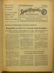 Krémer József - Sportfogadás 1966. január-december [antikvár]