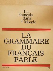Emmanuel Companys - La Grammaire du Francais Parlé Juin 1968 [antikvár]
