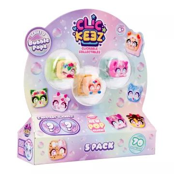 Clickeez: Anti stressz játék 5 db-os - 3. széria
