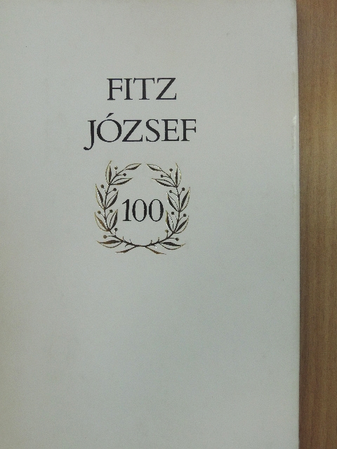 Fitz József köszöntése [antikvár]